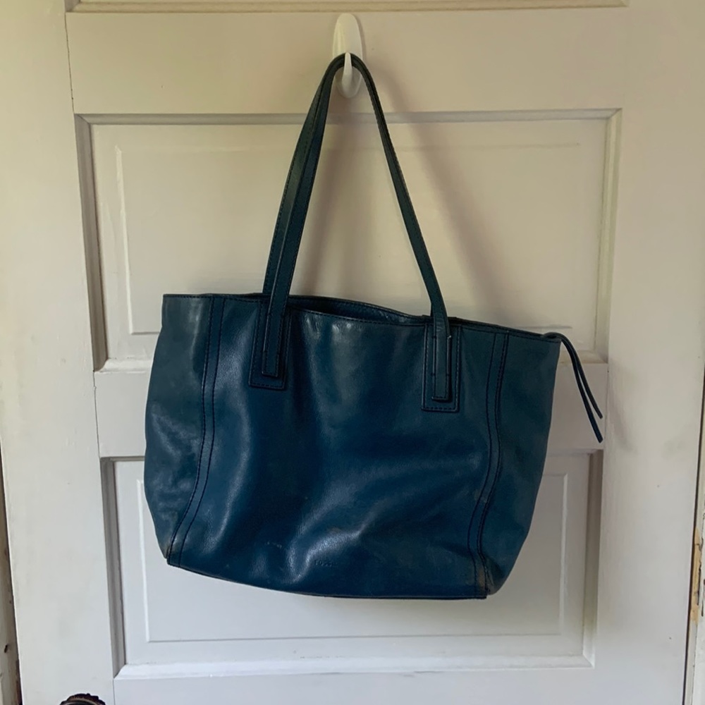 Blue Fossil Tote